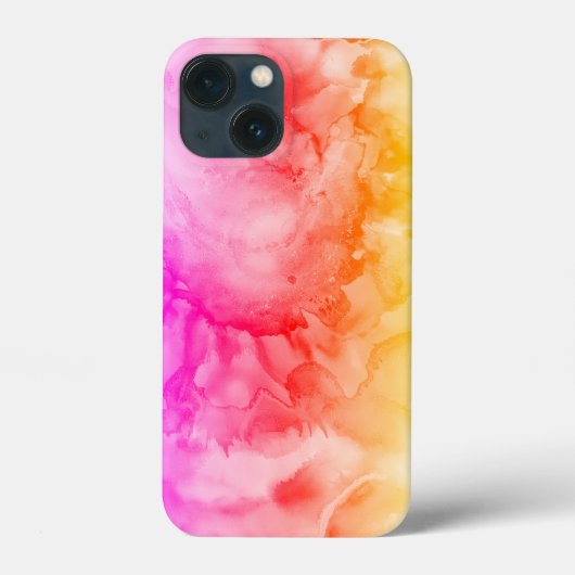 Gelb, rosa und Lila Telefonabdeckung Case-Mate iPhone Hülle (Rückseite)