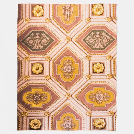 Gelb rosa ungarische Decke (Vorderseite)