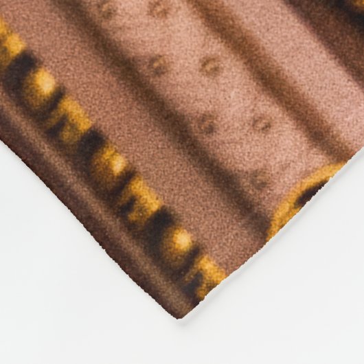 Gelb rosa ungarische Decke (Ecke)