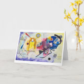 Gelb-rot-blau | Kandinsky | Karte (Gelbe Blume)