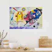 Gelb-rot-blau | Kandinsky | Poster (Küche)