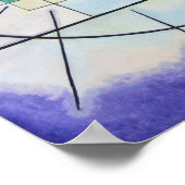 Gelb-rot-blau | Kandinsky | Poster (Ecke)