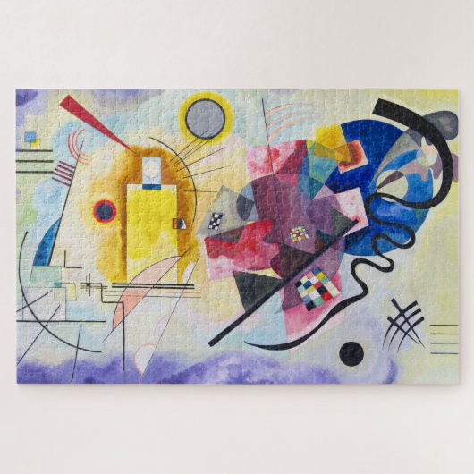 Gelb-rot-blau | Kandinsky | Puzzle (Horizontal)