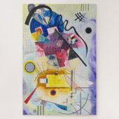 Gelb-rot-blau | Kandinsky | Puzzle (Vertikal)