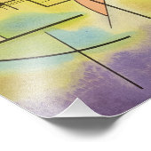 Gelb-rot-blau von Wassily Kandinsky Fotodruck (Ecke)