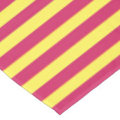 Gelb, roter Frühlingsstimmung Tischdecken (Schrägansicht)