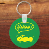 Gelb! Schlüsselanhänger (Vorderseite)