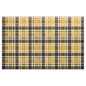 Gelb Schwarz Weiß Flanell Karomuster Design Stoff (Fat Quarter (45,7 x 55,9 cm))