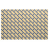Gelb Schwarz Weiß Karomuster Design  Stoff (Yard (91,4 cm))