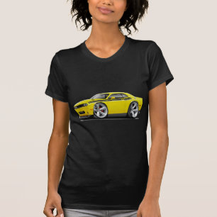 Gelb-Schwarzes Auto 2009-11 Herausforderer T-Shirt