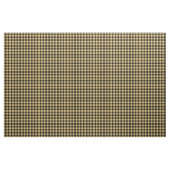 Gelb-schwarzes Gingham-Karo Stoff (Yard (91,4 cm))