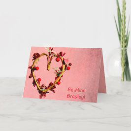 Gelb sei meine für seine hellen, gepflegten Valent Feiertagskarte