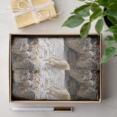 Gelb Seidenpapier (Geschenk)