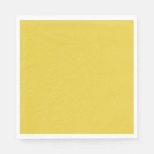 Gelb Serviette (Vorderseite)
