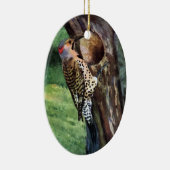 Gelb-shafted Aufflackern-und Baum-Hohlraum Keramikornament (Rechts)