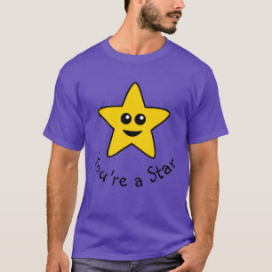 Gelb Sie sind ein Star-T - Shirt