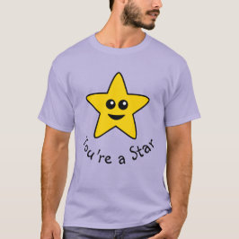 Gelb Sie sind ein Star-T - Shirt