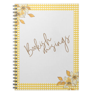 Gelb Sommertagebuch Journal Notizbuch Notizblock