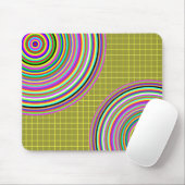 gelb, Spektralkreise 5000 Mousepad (Mit Mouse)