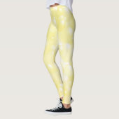 Gelb sprudelt Leggings (Links)