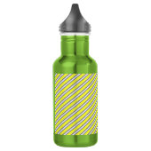 Gelb Stripe2 Trinkflasche (Links)