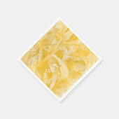 gelb texturiert serviette (Ecke)