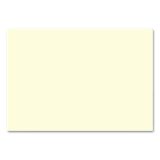 gelb tischnummer (Vorderseite)