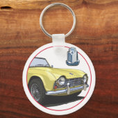 Gelb TR4 Schlüsselanhänger (Vorderseite)