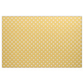 Gelb u. Weiß punktiert | Gewebe Stoff (Fat Quarter (45,7 x 55,9 cm))