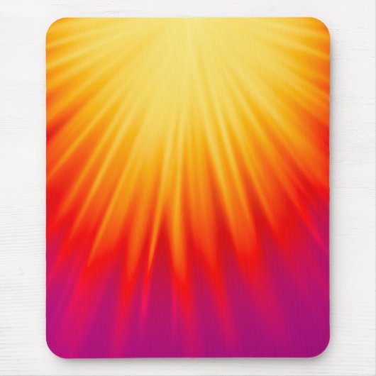 Gelb und Abstrakt Mousepad (Vorne)