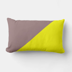 Gelb und Bazaar, solide Farbe Hintergrund Lendenkissen