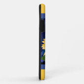 Gelb und blau Case-Mate iPhone hülle (Hinten/Rechts)