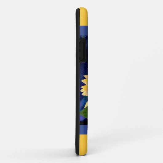 Gelb und blau Case-Mate iPhone hülle (Hinten/Rechts)