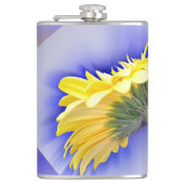 Gelb und Blau Flachmann (Vorderseite)