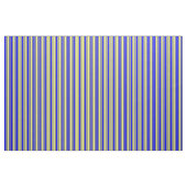 Gelb und blau gefärbtes Muster Stoff (Yard (91,4 cm))