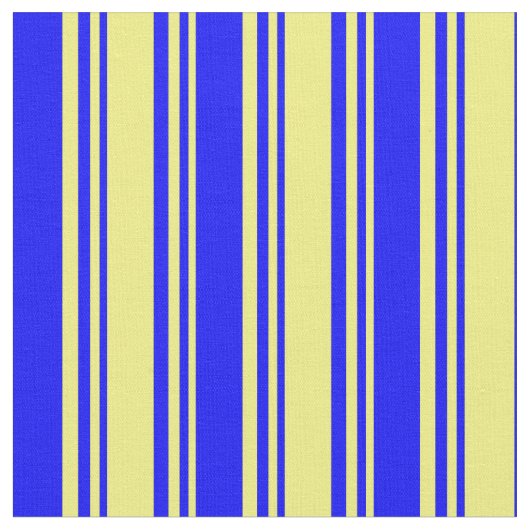 Gelb und blau gefärbtes Muster Stoff (Nahaufnahme)