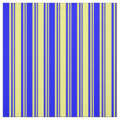 Gelb und blau gefärbtes Muster Stoff (Muster)
