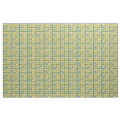 gelb und blau gelb stoff (Yard (91,4 cm))