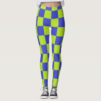 Gelb und blau leggings