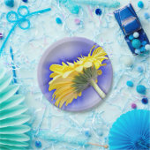 Gelb und Blau Pappteller (Party)