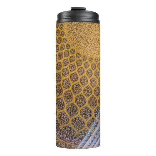 Gelb und blau thermosbecher (Vorderseite)