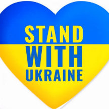 Gelb und Blau Ukraine