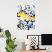 Gelb und Blau von Charles Demuth Poster (Heimbüro)