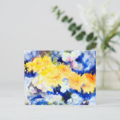 Gelb und Blau von Charles Demuth Postkarte (Stehend Vorderseite)