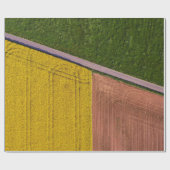 Gelb und braun geschenkpapier (Flach)