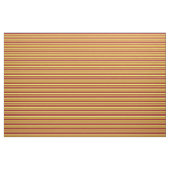 gelb und braun gestrichenes Muster Stoff (Fat Quarter (45,7 x 55,9 cm))