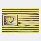 Gelb und braun Hummingbirds Küchentuch (Horizontal)