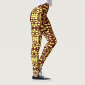 Gelb und braun leggings (Rechts)