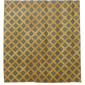 Gelb- und Bronzeschwalbe Duschvorhang (Vorderseite)