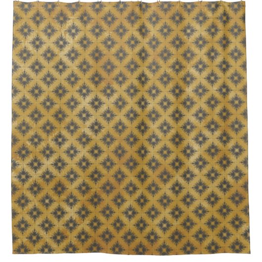 Gelb- und Bronzeschwalbe Duschvorhang (Vorderseite)